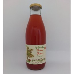 Jus de pomme-fraise BIO (1L)