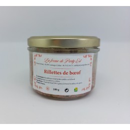 Rillettes de bœuf (180g)