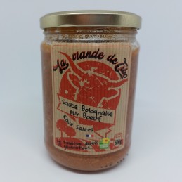 Sauce bolognaise pur bœuf...